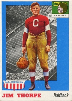 1955 Topps All-American Football Complete Set of 100 Cards
